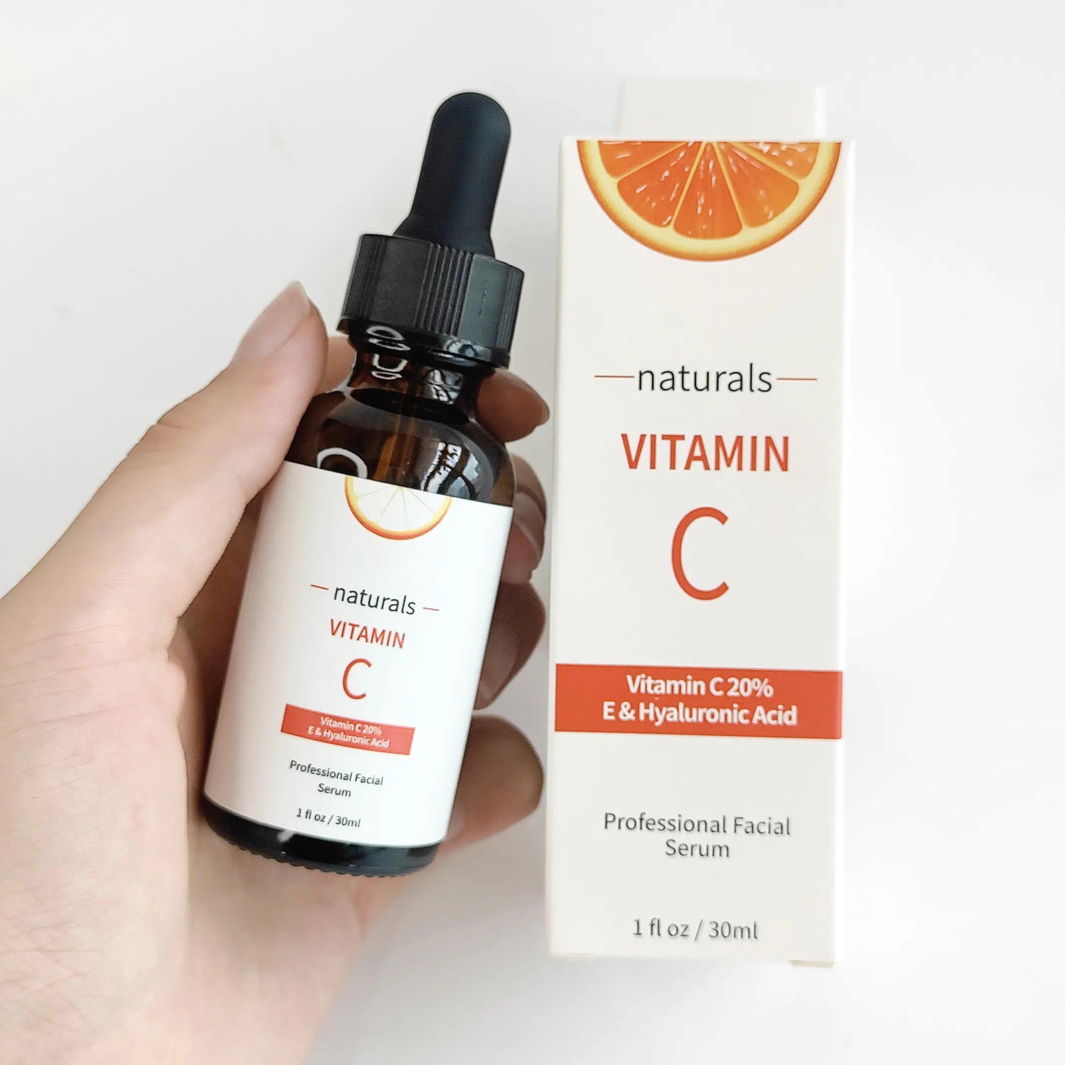 Hyaluronic Acid Brightening Non-sticky Deep Moisturizing Anti-aging VC Facial Serum Private Label