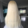 Wholesale Chinese Virgin Hair Swiss HD Lace Long Top Wig with Straight Deep Wave Styles Transparent Lace Natural Looking