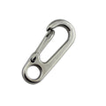 Mini Carabiner Clasps Keychain Paracord Hooks Stainless Steel Snap Hook Carabiner