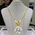 Selling Solitaire Light 1.75 Grams Luxury Charm Zircon CZ Pave Round Pendant 14KT Gold Pendant