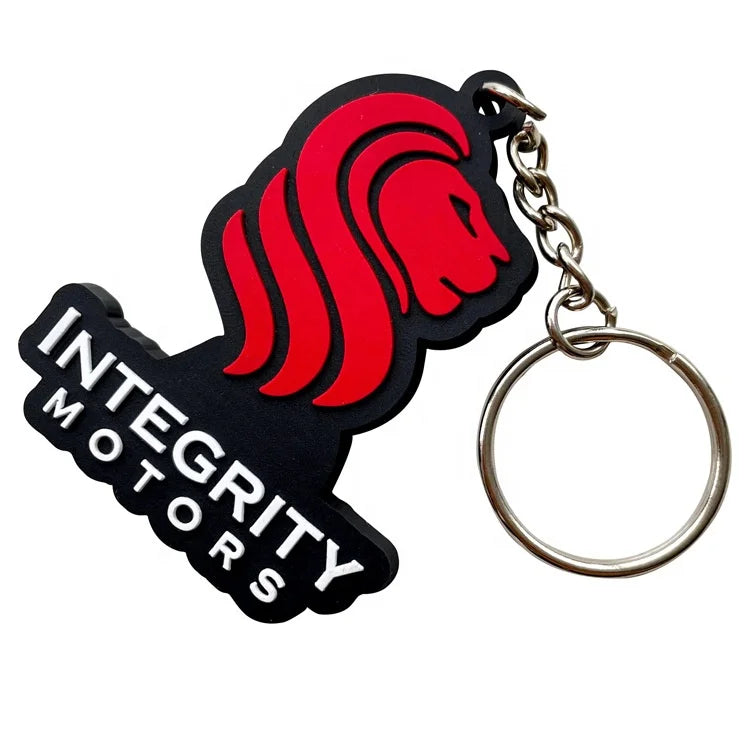 Factory Custom 2D/3D Rubber Keychain / Silicone Keyring Rubber Cartoon Keychain PVC Cute Rubber Key Chains
