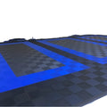 Factory Outlet PVC Interlocking Garage Floor Tiles Interlocking Plastic Car Wash Rubber Tiles Vinyl Flooring for Car Wash Garage