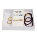Portable Small Black Pendant Necklace Drawer Custom Storage Jewelry Packaging Set with PU/Velvet Box ISO 9001 Certified