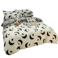 Quality Assurance Supplier Microfiber Bedsheet  Printing 3 Piece Bedding Set