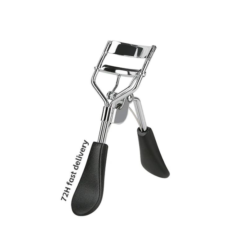Stock Eye Beauty Tool Single Black Eyelash Curlers Makeup Eye Curling Cosmetic Lash Curler Eyelash Clip With Comfort Handle