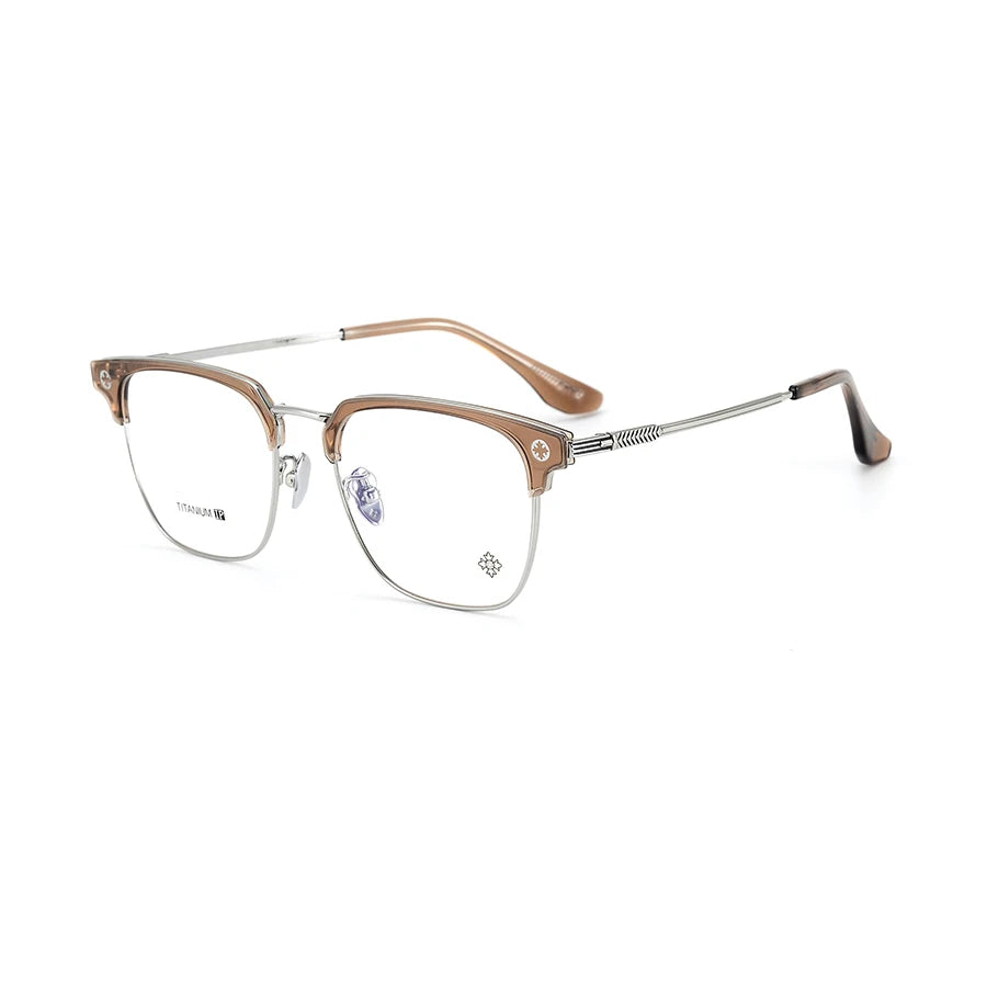 CH5538 High Pure Titanium Optical Frame Good Quality Glasses for Men and Women Titan Eyewear Frames