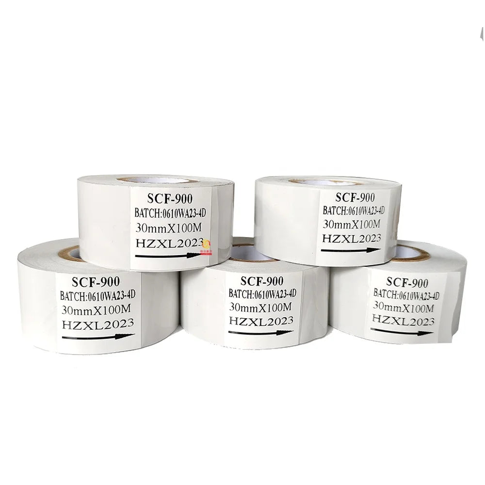 White Coding Ribbon SCF900