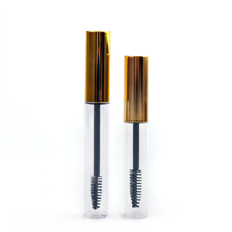 Slim Empty Mascara Tubes With Brush Pink Mascara Tube and Wand Eyebrow Mascara Tube Pink