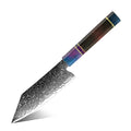 Grandsharp 5.5 Inch Japanese 67 Layers Damascus Steel Kitchen Chef Kiritsuke Knife Knife Cutting Knives Octagonal Wood Handle