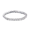 3.5mm 0.2ct Lab Diamond Bling Fine Jewelry 18k Solid Gold  Tennis Bracelet