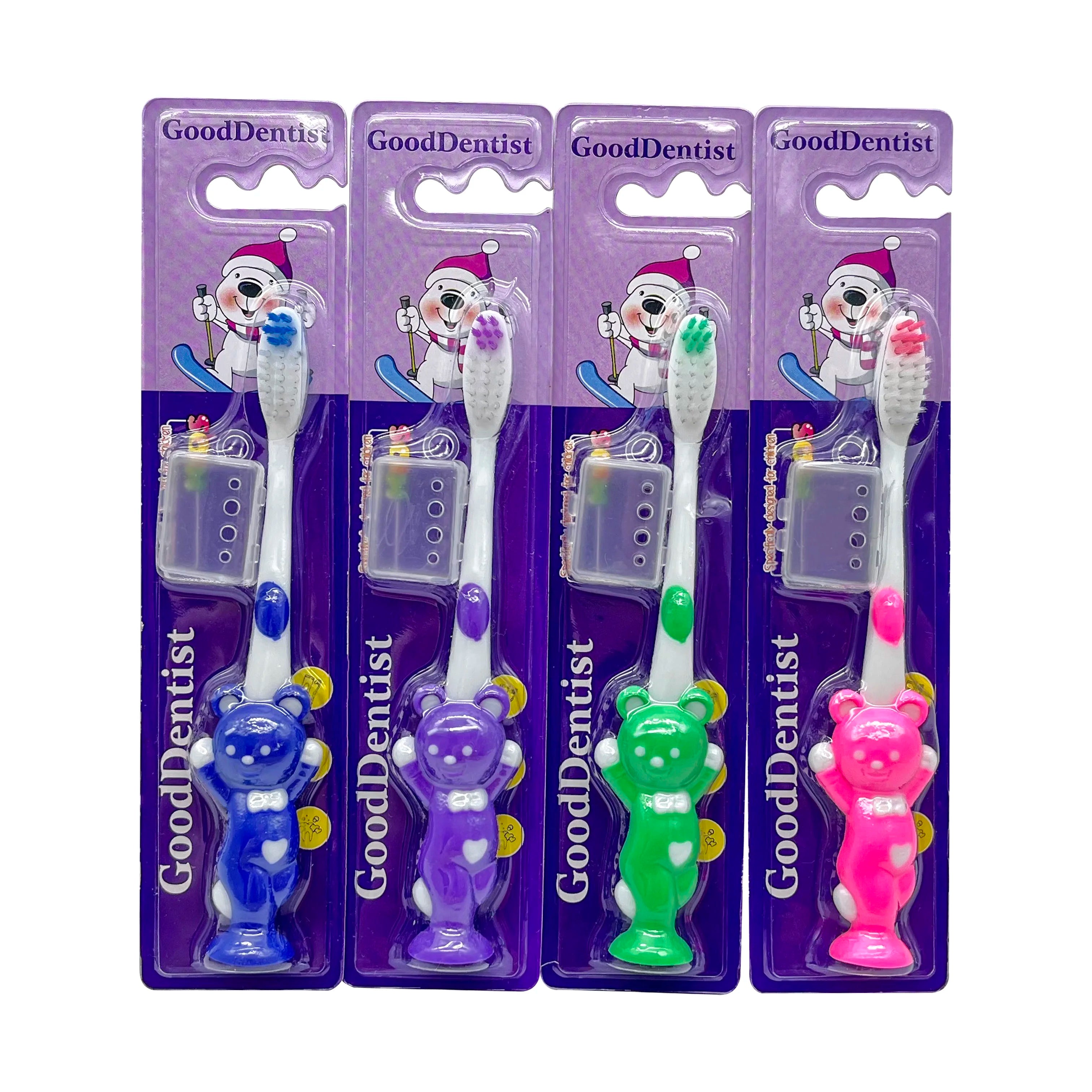 Hot Selling Custom Logo Animal Printed CHILDREN TOOTHBRUSH