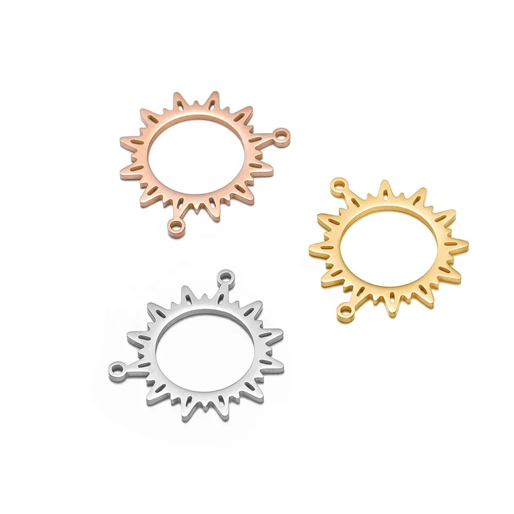 Stainless Steel Animal Shape Charms Pendants for Diy Jewelry Accessories Necklace Bracelet Customized Laser Marked Wholesale