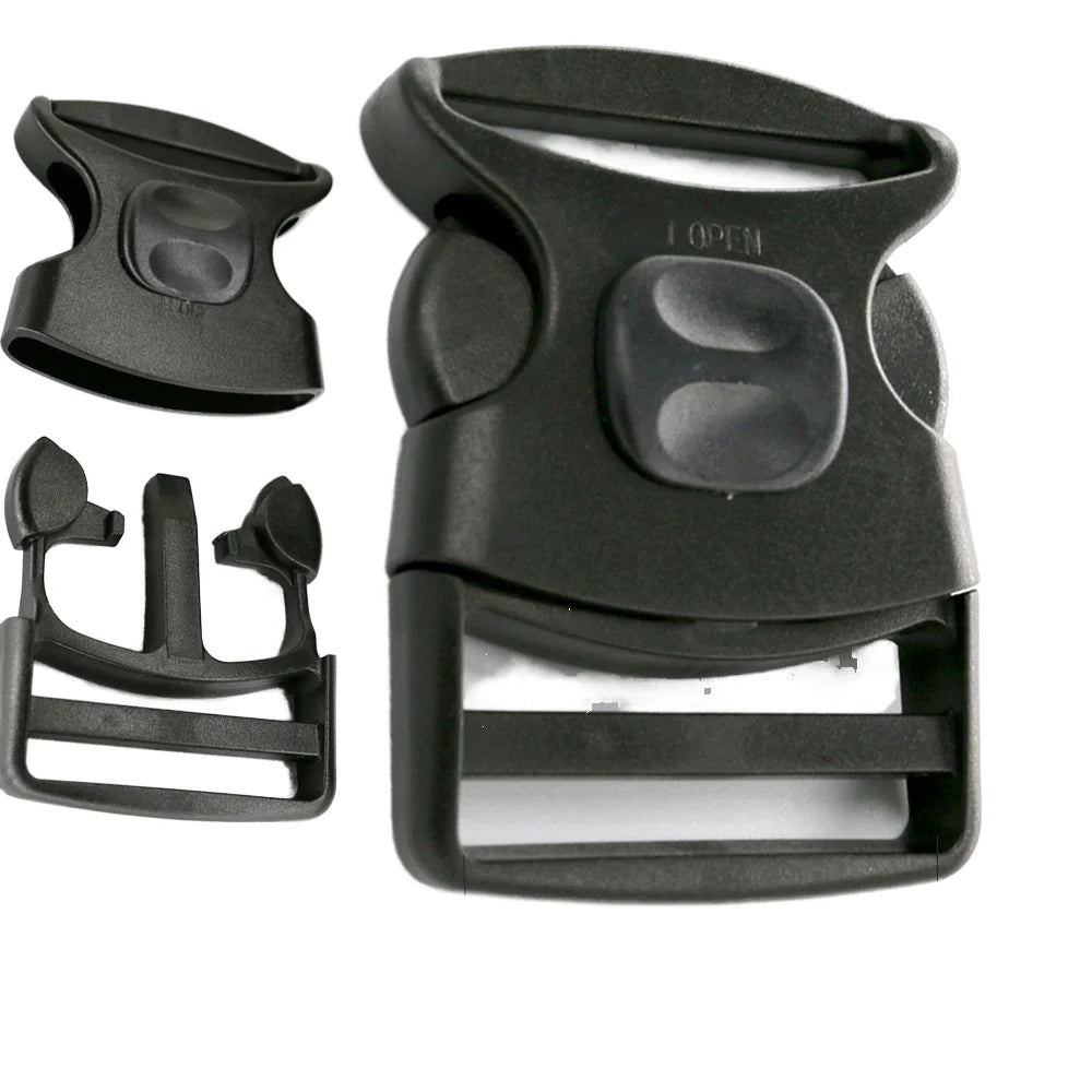 50mm Plastic Fashion Durable Quick Release Buckles Strong Side Fasteners Tactical Belt Webbing Special Bag Parts Accessories