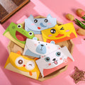 Cute Cartoon Creative Envelope Type Greeting Card School Celebration Activities Children Fresh Animal Card Folded Message Card
