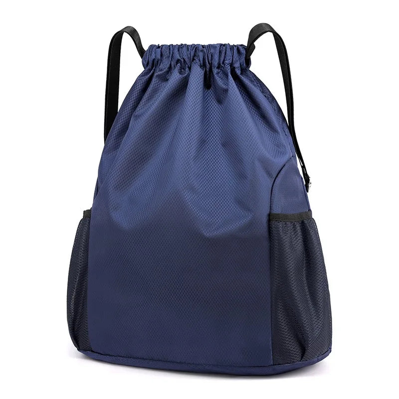 Good Price Comfortable Durable Solid Color Shopping Draw String Bag Sport Gym Bag Drawstring