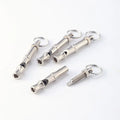 Wholesale Dog Whistle Adjustable Ultrasonic Dog Whistle Metal Stainless Steel Training Silent Silver  Dog Whistle