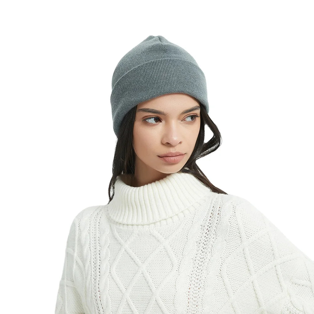 Warm Wireless Head Protection Anti Radiation RFID Blocking EMF Shielding Beanie