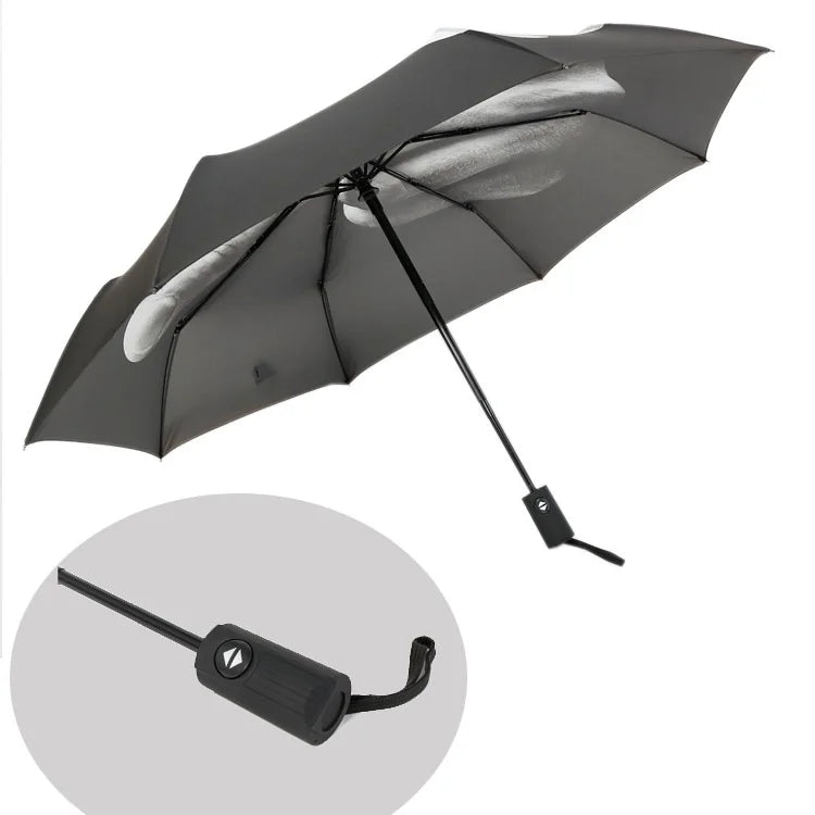 Custom Umbrellas Quality Fantastic Japanese Three Folding Umbrella Fashion Popular Umbrella Auto