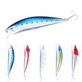 Laser Fishing Minnow Sinking Lure 12cm-39g Hard Blood Hook with Big Size for Bass Carp Tuna Fishing
