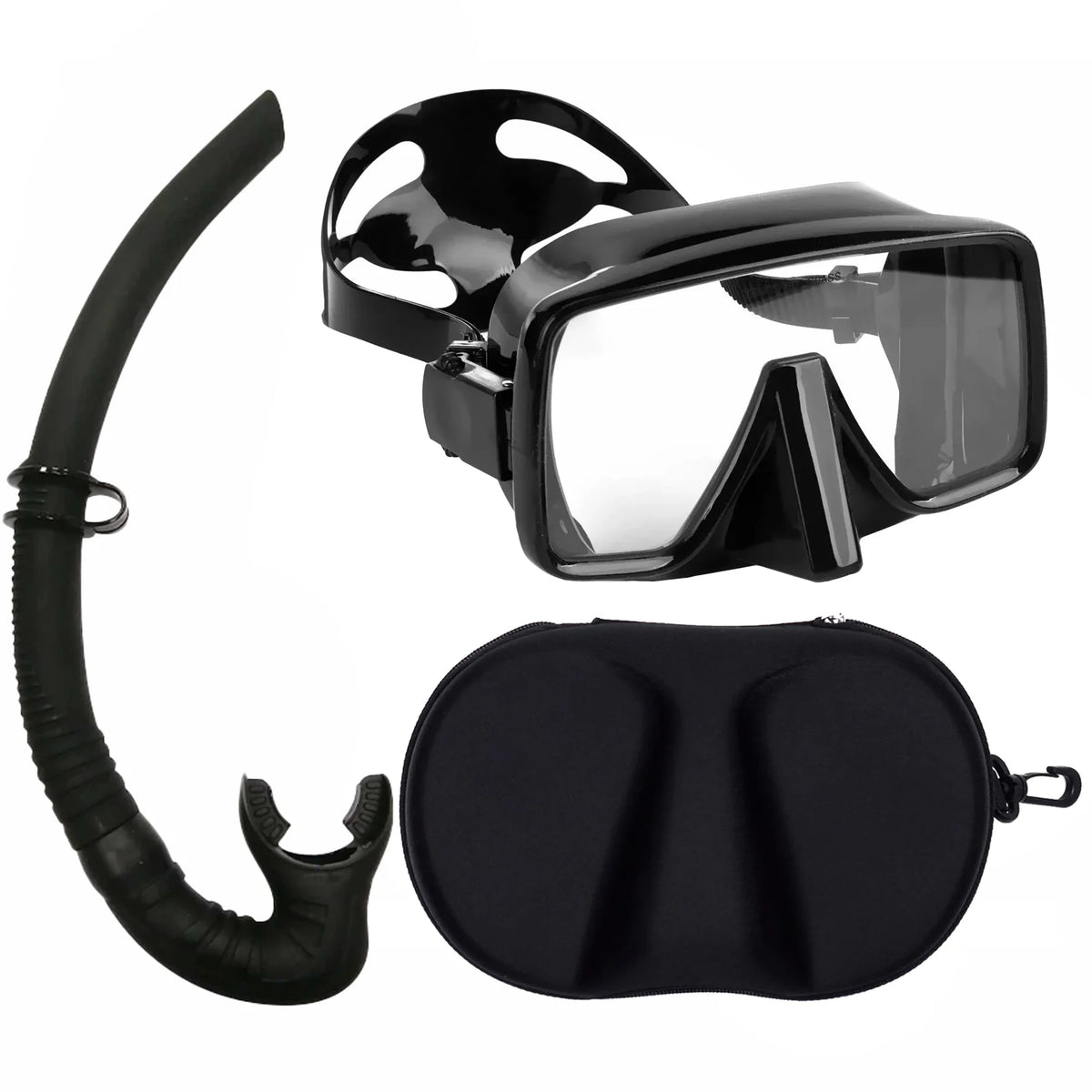 Anti Fog Tempered Glass Mask High Standard Scuba Diving Equipment Diving Mask and Snorkel Diving Set