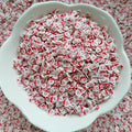 1000g DIY Craft Slime Sprinkles Farther Christmas Santa Claus Head Polymer Clay Sprinkles Slices