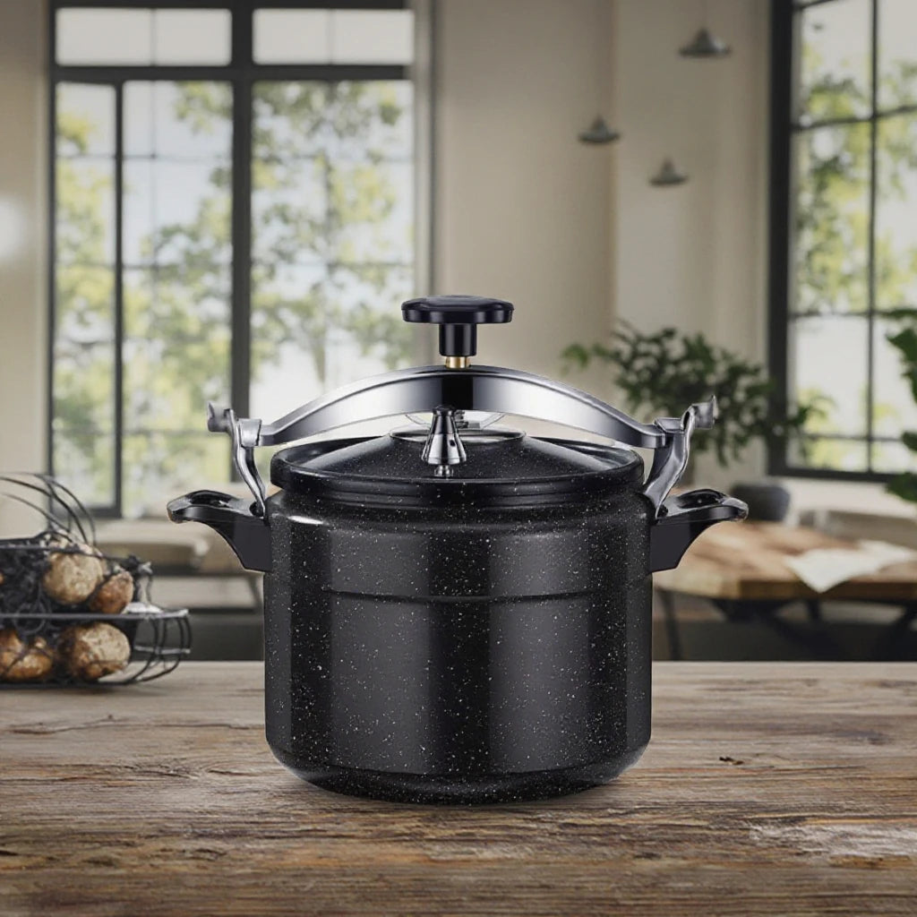 Explosion-Proof Aluminum Alloy Soup Pot Gas Compatible Household Pressure Cooker
