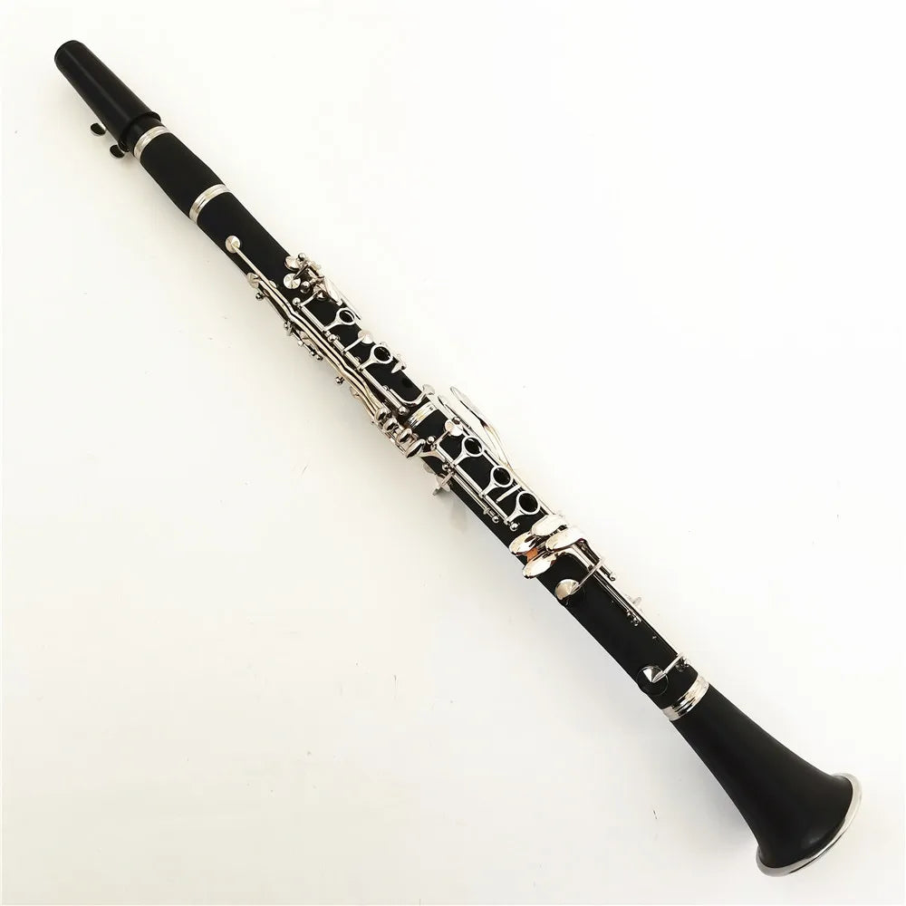 Small Bore Dimension Hard Rubber Material Professional Bb Clarinet