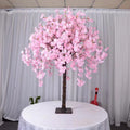 X-189 Fake Cherry Blossom Trees 180 Degree Blossom Artificial Tree for Wedding Party  Outdoor Artificial Plant