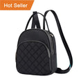 Women's New Elegant Waterproof Nylon Backpack Simple Leisure Travel Notebook Bag for Girls