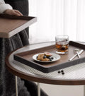Custom Manufacture Wholesale Wood Serving Plate Tray Luxury Solid Rectangle Wooden Food Serving Trays New Product Ideas 2024