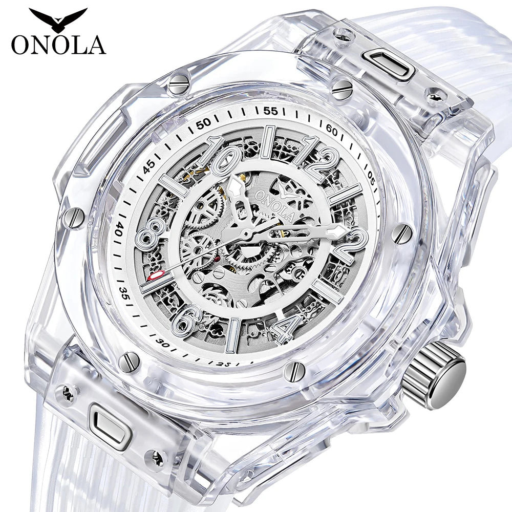 ONOLA 3836 Luxury Watch Men Band Analog Custom Wrist Watch Automatic Watch for Men
