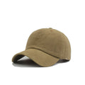 Manufacturer Custom Wholesale Washed Cotton Horsetail Hat Retro Plain Hat