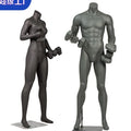 Factory Price Dumbbell Sports Mannequin OEM/ODM New Design Standing Muscle Male Female Mannequin