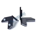 Aluminum Alloy Frame Bracket Photo Frame Fixed Connector Hardware with Angle Corner Fittings Photo Hook