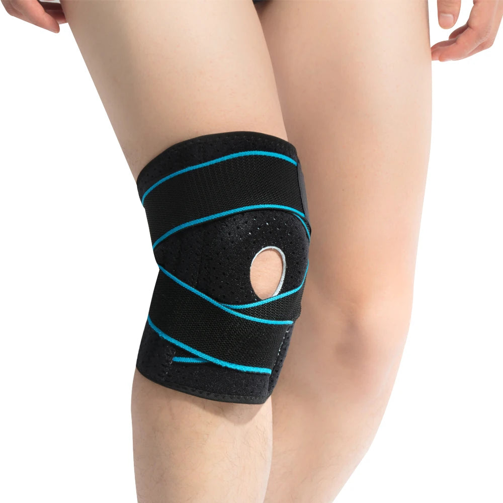 Adjustable Neoprene Knee Support Brace Rom Hinged Knee Brace for Gym Use Sports Protection Soft Silicone