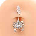 Surgical Steel Navel Piercing Body Jewelry Wholesale Scorpion Design Belly Button Rings for Hot Girls