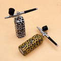 Mini Copper Multi-Speed Gravity Airbrush Kit 0.3mm 0.5mm Nozzle Dual Action Control Air Compressor Baking T-Shirts Nail Art Cake