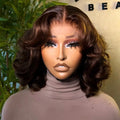 Cheap Glueless Double Drawn Short Bob Wigs Human Hair Lace Front Wig for Black Women Vietnamese Raw Hair Hd Lace Frontal Wig