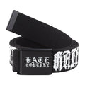 Wholesale Custom Smooth Buckle Full Printing Design Outdoor Baseball Golf Belt Cotton Canvas Fabric Belts Nylon Belts