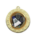 Wholesale Custom Metal Zinc Alloy Sport Medal Maker Die Cast Personalised De Badminton Medals