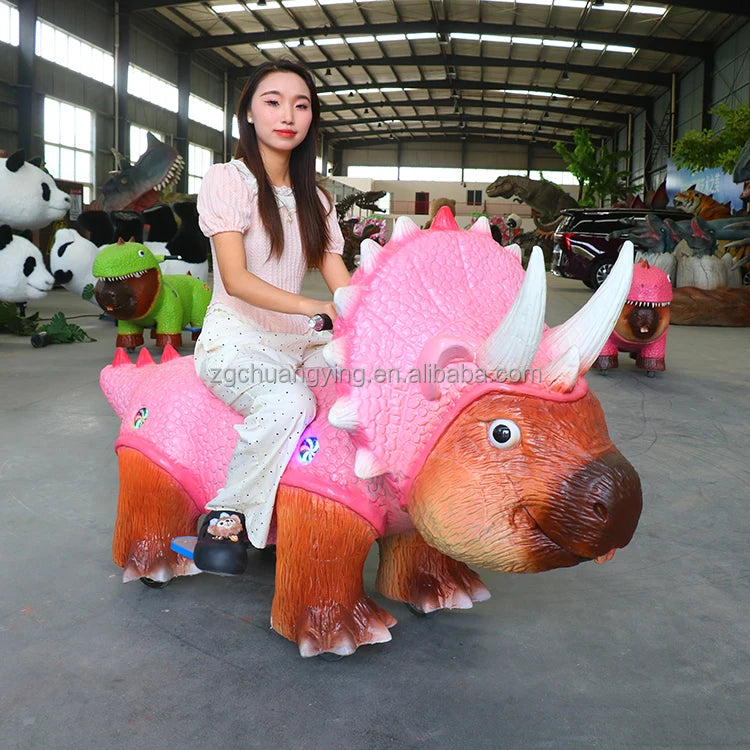 Mechanical Dragon Scooter Kid Toy Ride Car for Indoor Mall Center