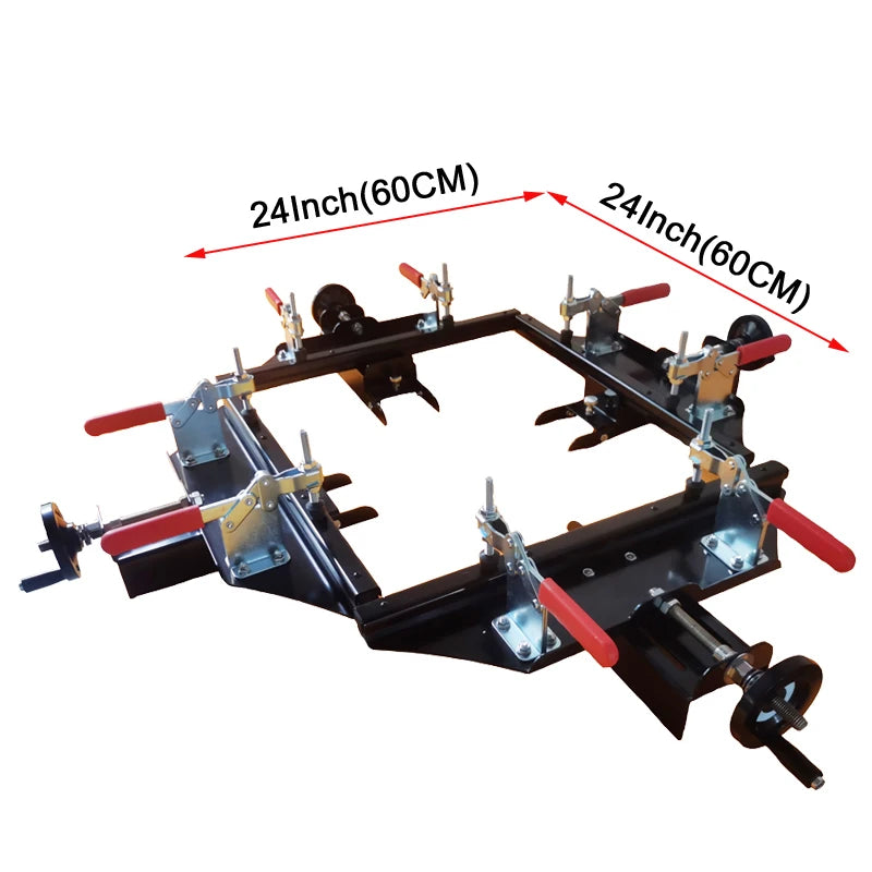 24x24inch Self Stretch Screen Frame Screen Printing Mesh Stretching Machine