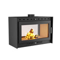 PANSEE TH-930 Modern Carbon Steel Wood-Burning Stove for Indoor Home Heating Eco-Friendly Fireplace for Living Room Villa 5-Year