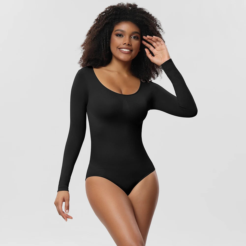 Plus Size High Waist Seamless Shapewear Bodysuit Panty Breathable Tummy Firm Control for Fat Women