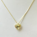 Mini Heart Charms 925 Sterling Silver Heart Necklace