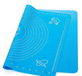 Silicone Baking Mat for Pastry Rolling Dough with Measurements BPA Free Non Stick and Non Slip Pink Table Sheet