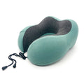 Customization Portable Slow Rebound Memory Foam U-shaped Pillow Ergonomic Breathable Soft Neck Wrap Support Travel Pillow