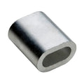 High Quality Zinc Plated Galvanized Aluminum Iron Buckle Ring New Design Double Tube Steel Wire Rope Sleeve Durable Carton Bag
