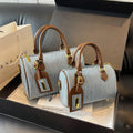 New Trendy Luxury Designer Fabric Lady Handbags Large Capacity Women's Tote Bag Shoulder  Messenger Bag for Girls
