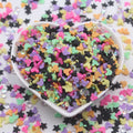 1KG/Bag 5mm Colorful Mickey Head Series Non-toxic Clay Slices Star Sprinkles Faux Diamond Figurine Pattern Artistic Crafts